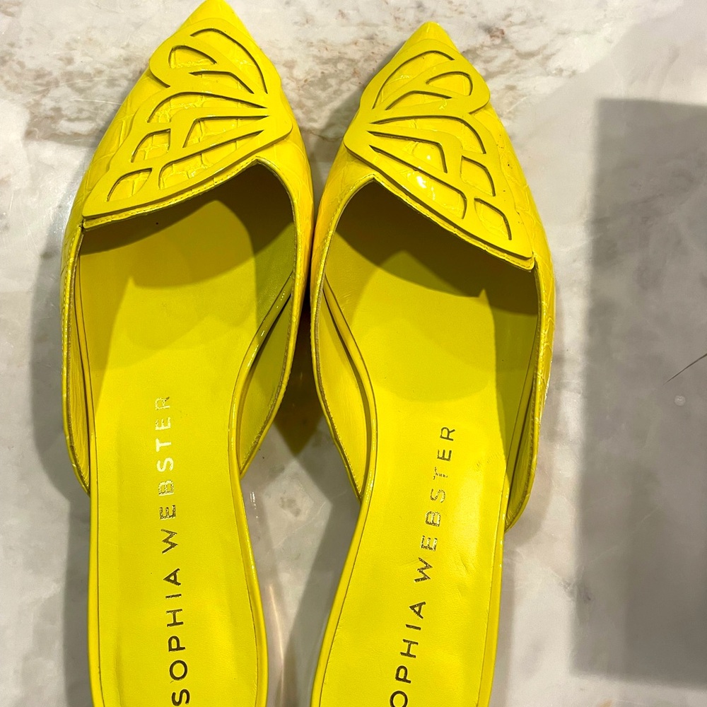Lemon Fizz Sophia Webster NEVER WORN
